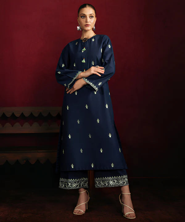 2PCS Dhanak Embroidered Winter Collection ULM- 147