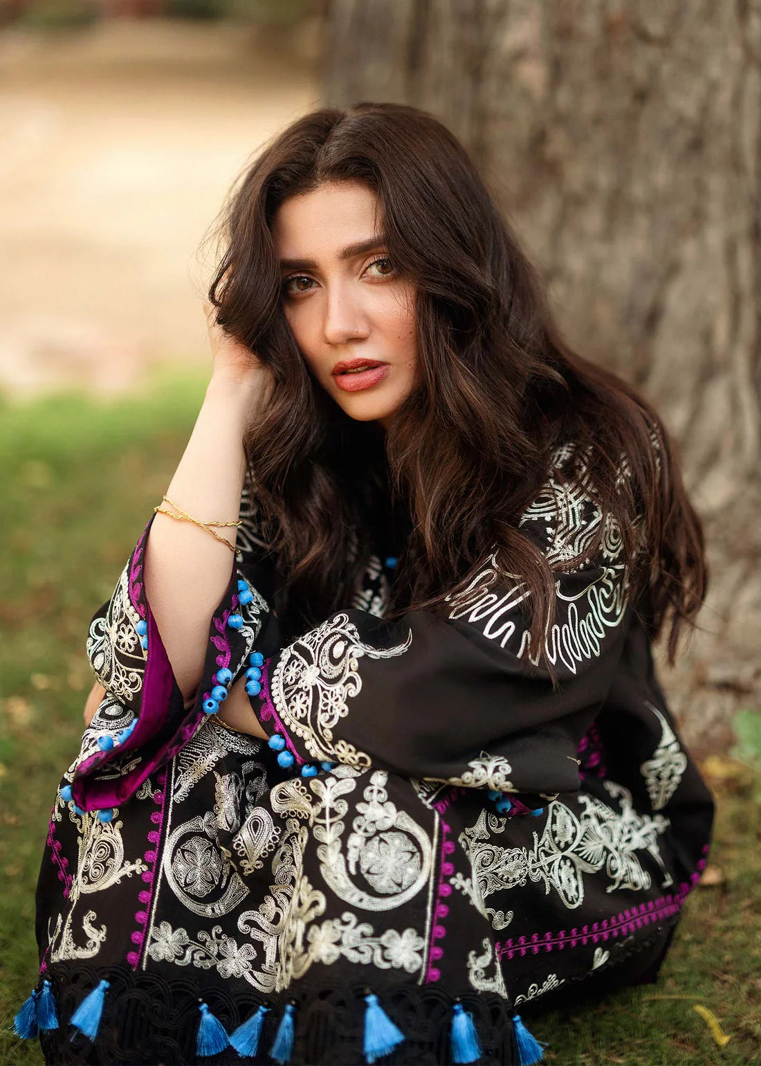 3PCS Dhanak Embroidered Shirt with Digital Printed Wool Shawl Winter Collection ULM-3253