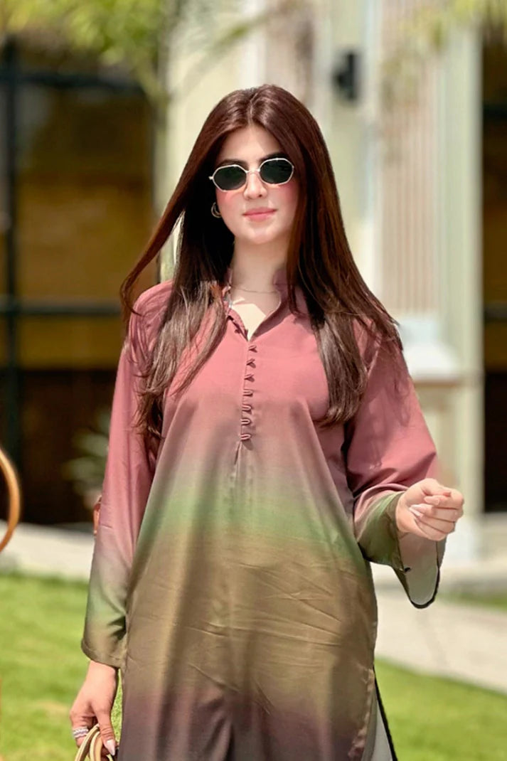 2PCS LULUSAR Silk Digital Printed Winter Collection ULM-878