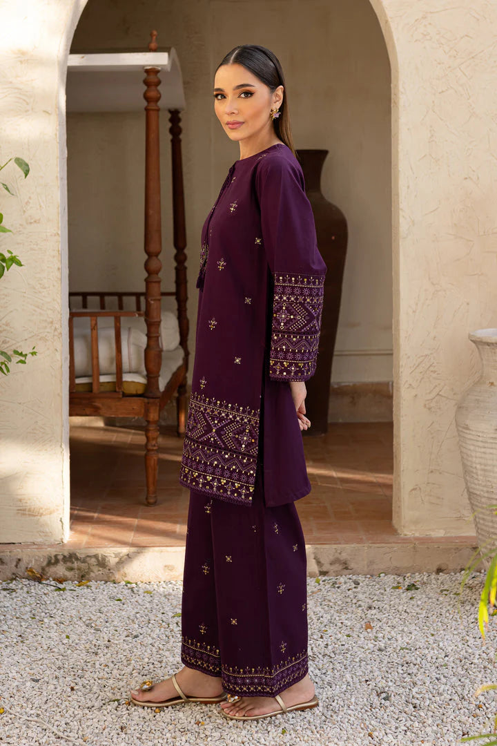 2PCS Dhanak Embroidered Winter Collection ULM- 3163