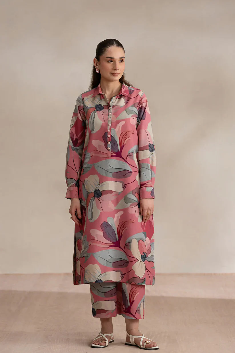 2PCS Printed Airjet Viscous Silk Winter Collection fcc-730