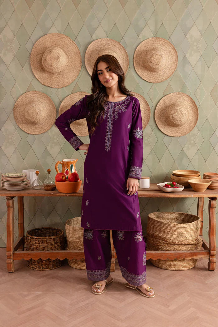 2PCS Dhanak Embroidered Winter Collection ULM- 290
