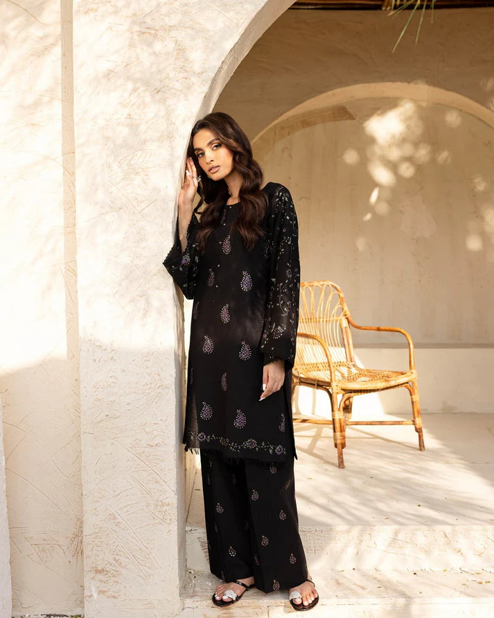 2PCS Dhanak Embroidered Winter Collection ULM -6002