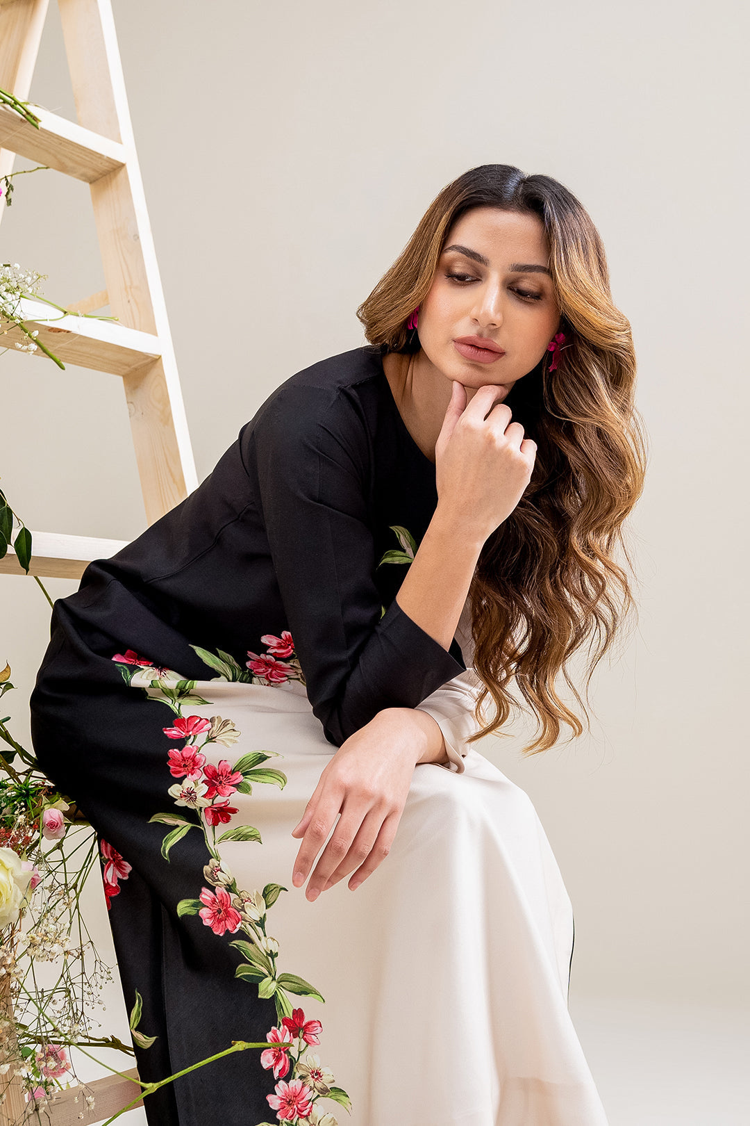 2PCS LULUSAR Silk Digital Printed Winter Collection ULM-859