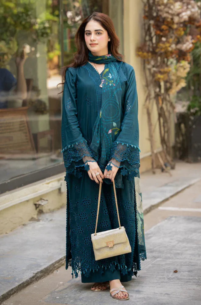 3PCS Zarashahjahan Embroidered Lawn Collection Coco-49