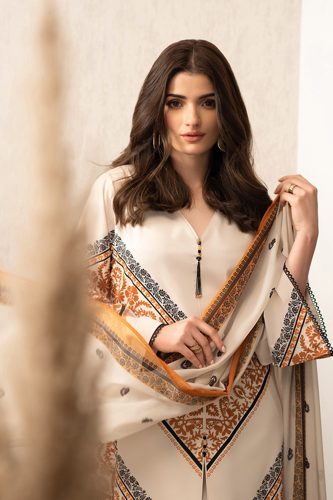 2PCS LULUSAR Silk Digital Printed Winter Collection ULM-851