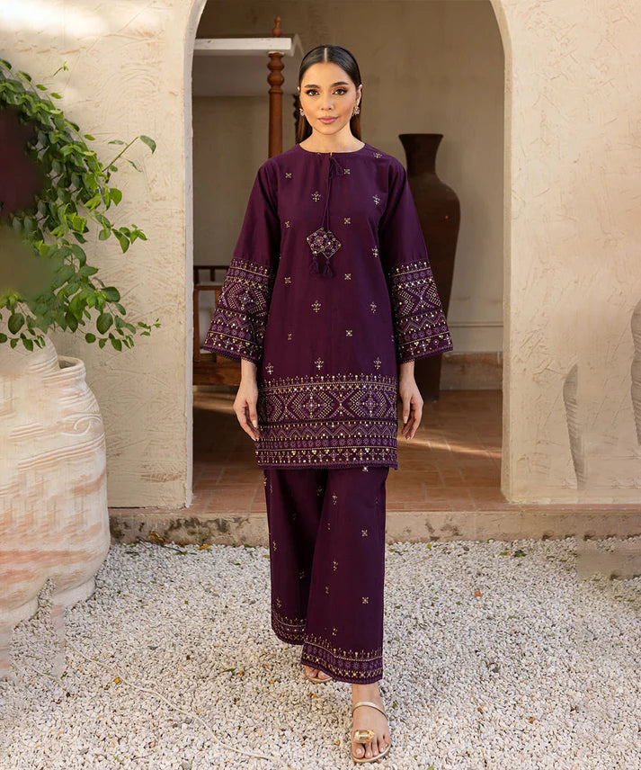 2PCS Dhanak Embroidered Winter Collection ULM- 3163