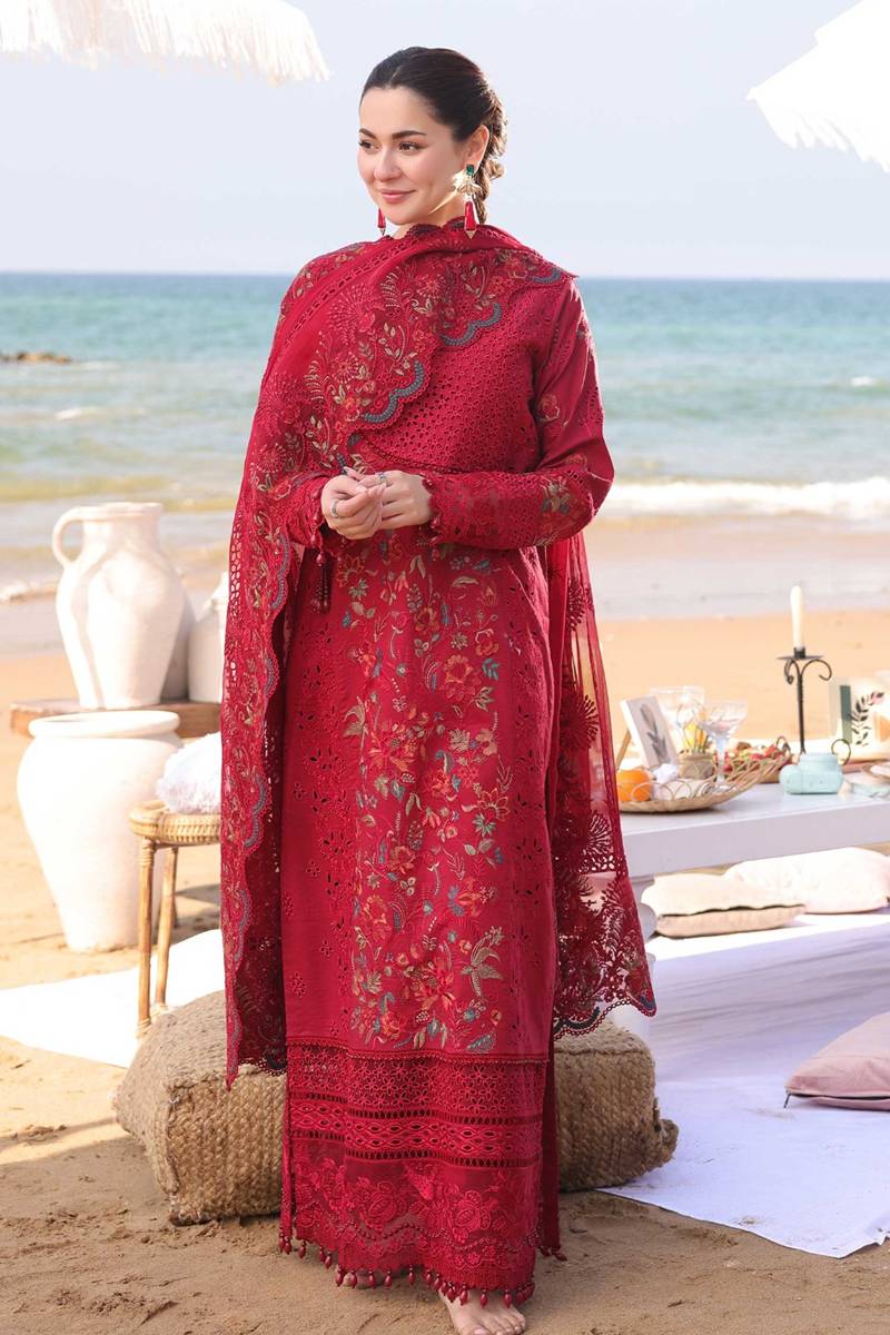 A+ 3PCS Imrozia Embroidered Dhanak Winter Collection D-60