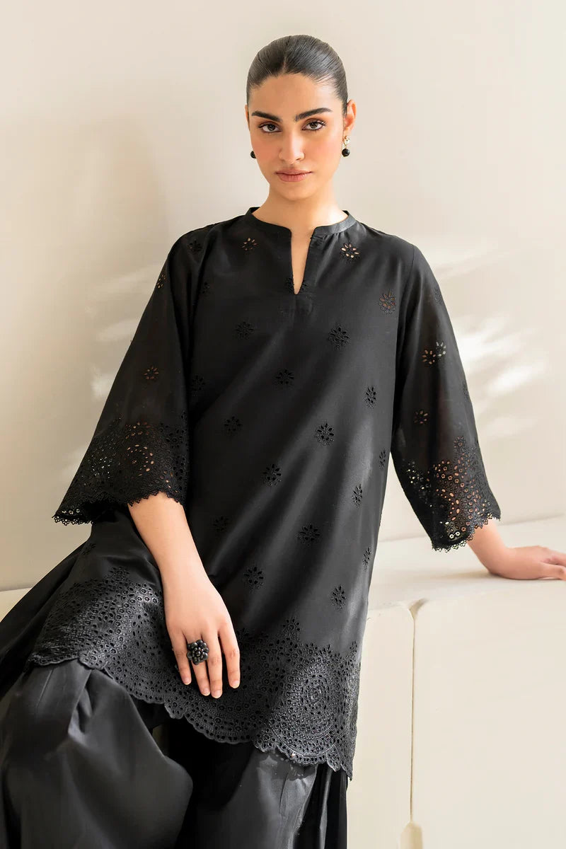 Dhanak 3PC Embroidered With Chiffon Dupatta-152
