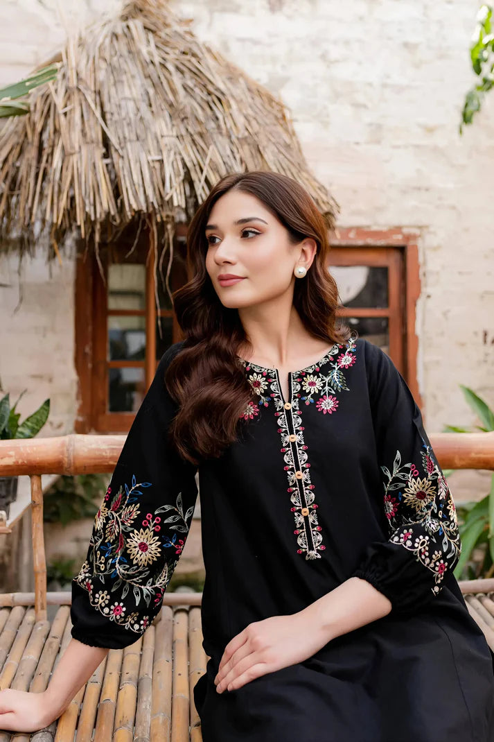 2PCS Dhanak- Embroidered-Winter Collection ULM- 311