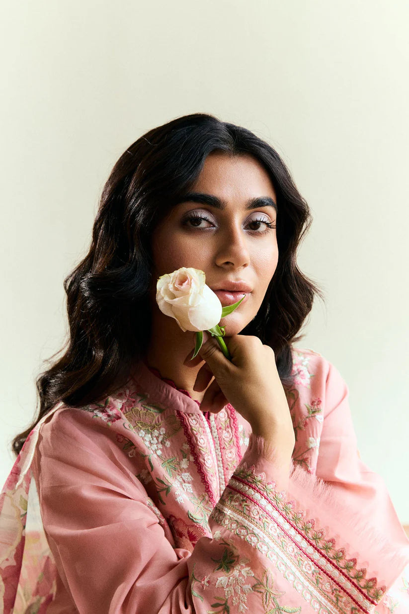 3PCS Bin ilyas Embroidered Dhanak Winter Collection D-150