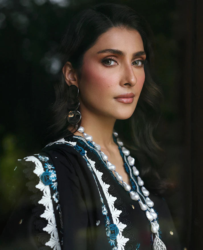 A+ 3PCS Dhanak-Embroidered Shirt with Dhanak Embroidered Dupatta Winter Collection ULM-3345