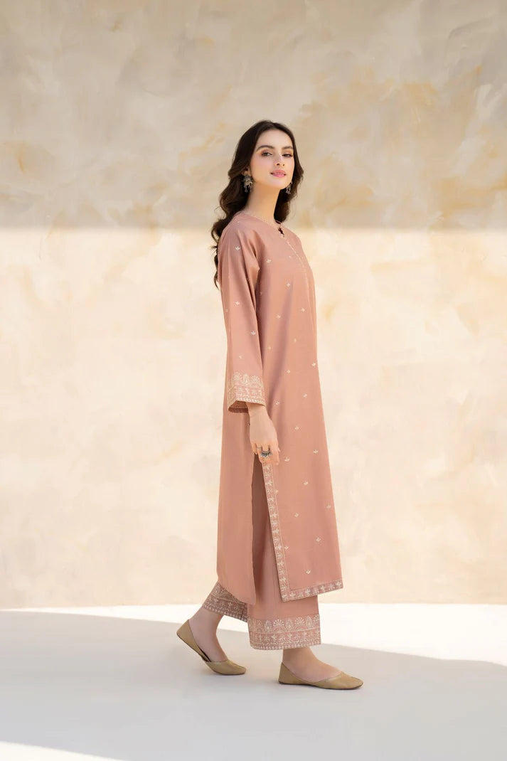 2PCS Dhanak- Embroidered- Winter Collection ULM-3295