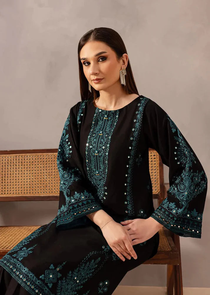 2PCS Dhanak- Embroidered Winter Collection ULM- 3369