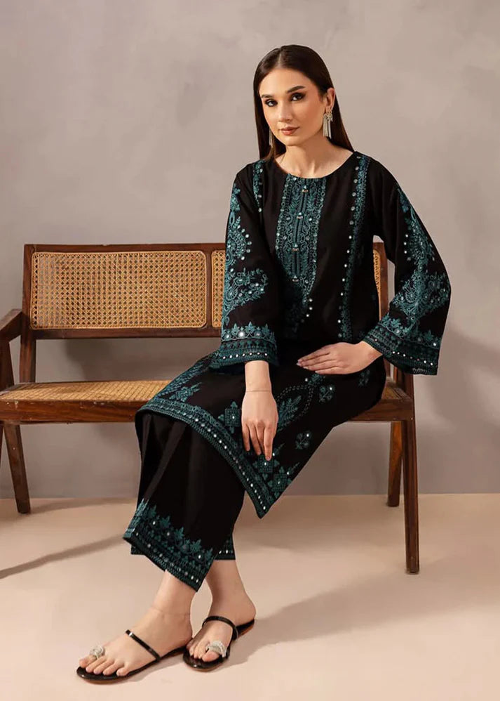 2PCS Dhanak- Embroidered Winter Collection ULM- 3369