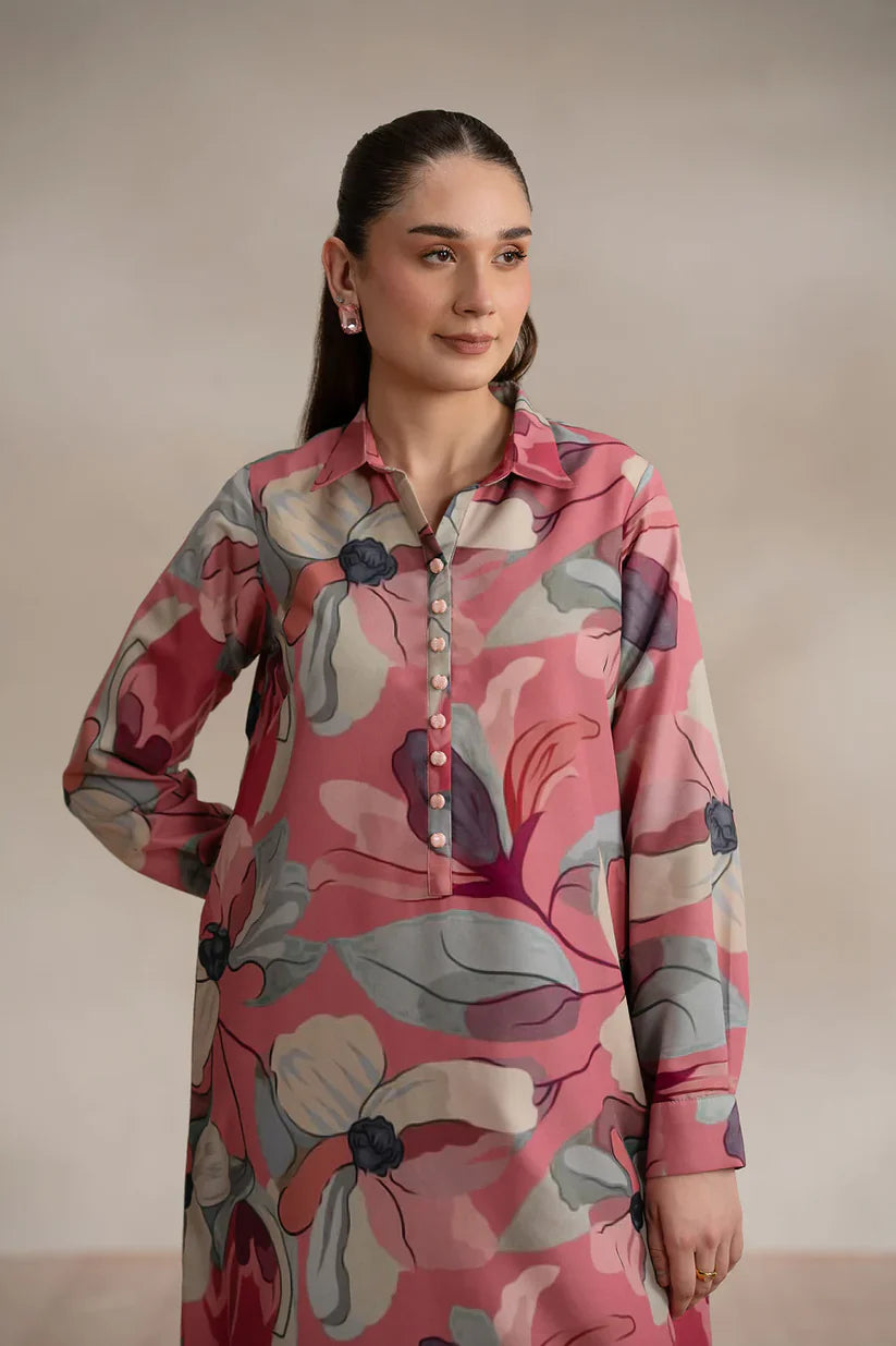 2PCS Printed Airjet Viscous Silk Winter Collection fcc-730