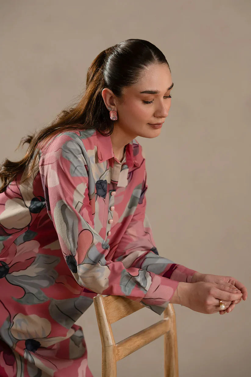 2PCS Printed Airjet Viscous Silk Winter Collection fcc-730