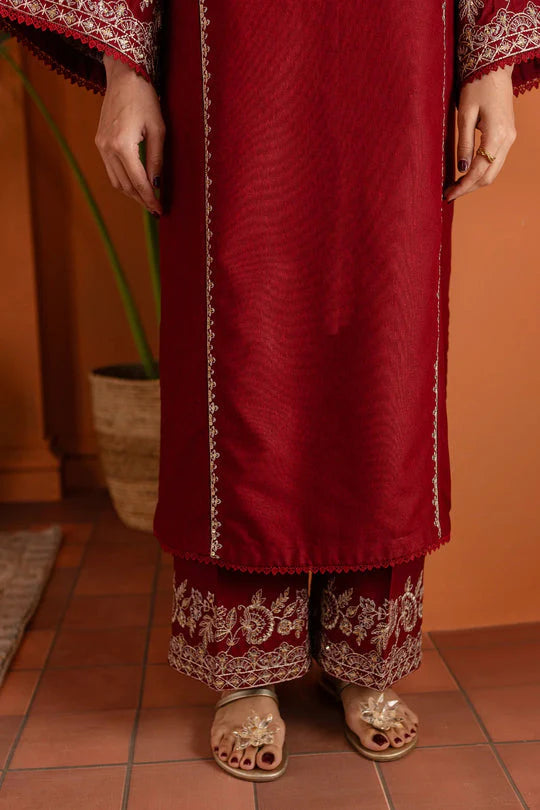 2PCS Dhanak Embroidered Winter Collection ULM-6003