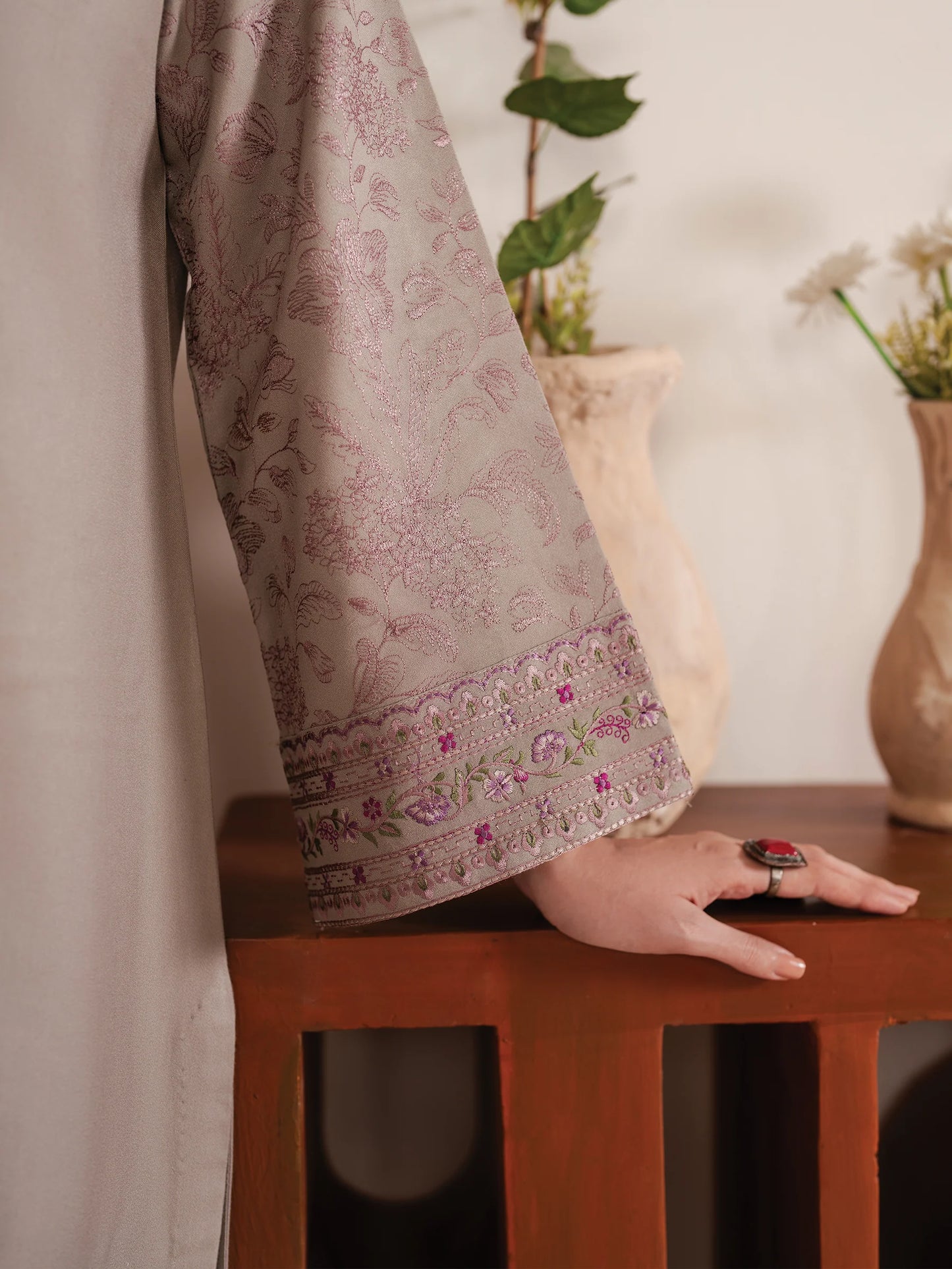 3PCS Sapphire Embroidered Lawn Collection SP-34