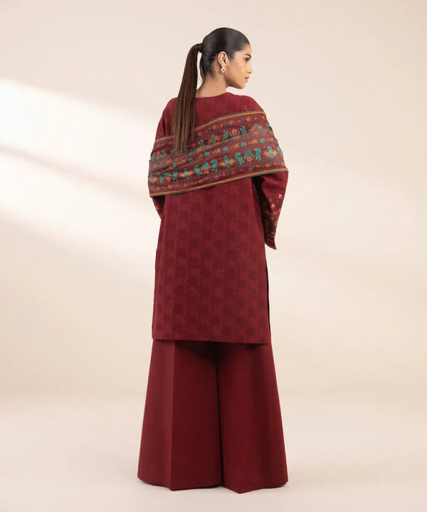 3PCS Sapphire Dhank Embroidered Winter Collection SP-715
