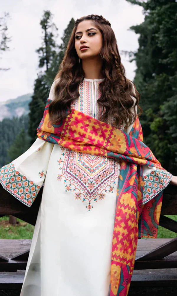 3PCS Sapphire Embroidered Lawn Collection BULM- SP-13
