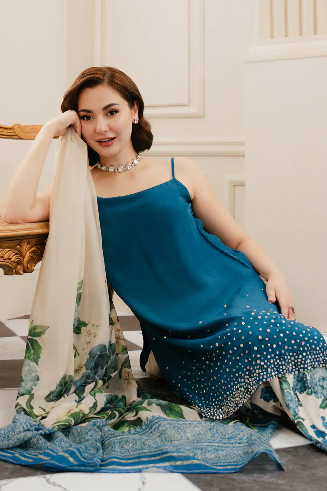 3PCS LULUSAR Silk Digital Printed Winter Collection ULM-869