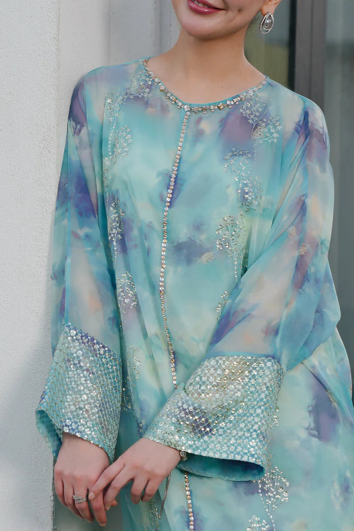 2PCS LULUSAR Silk Digital Printed Winter Collection ULM-874