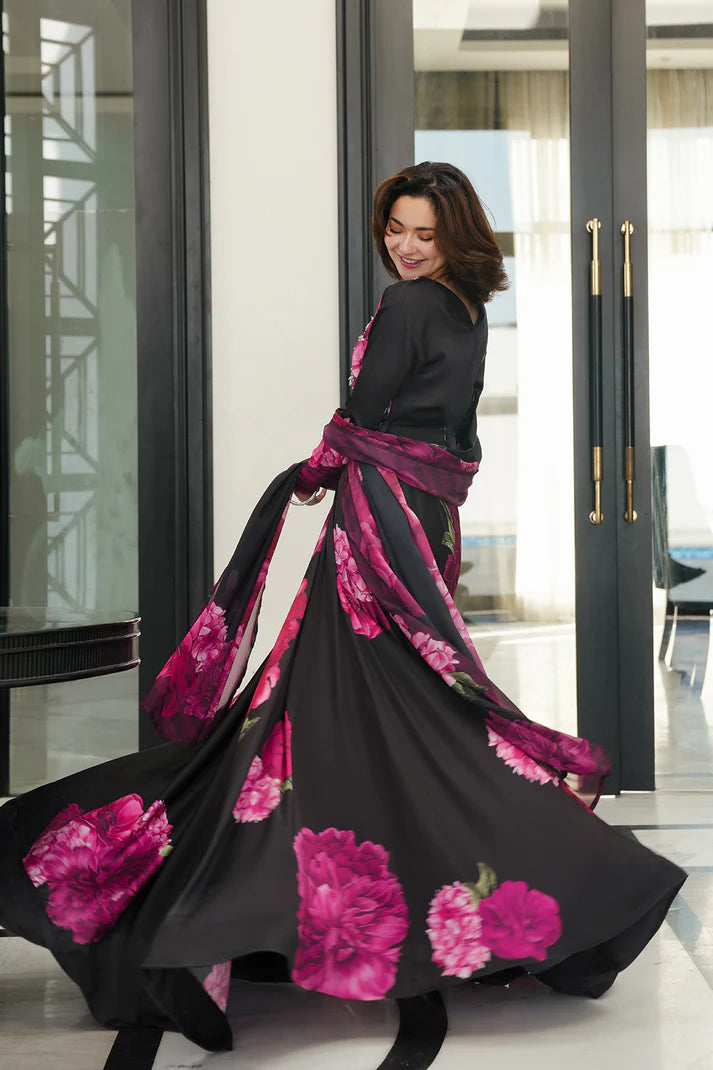 3PCS LULUSAR Silk 3PC Digital Printed Winter Collection ULM-871