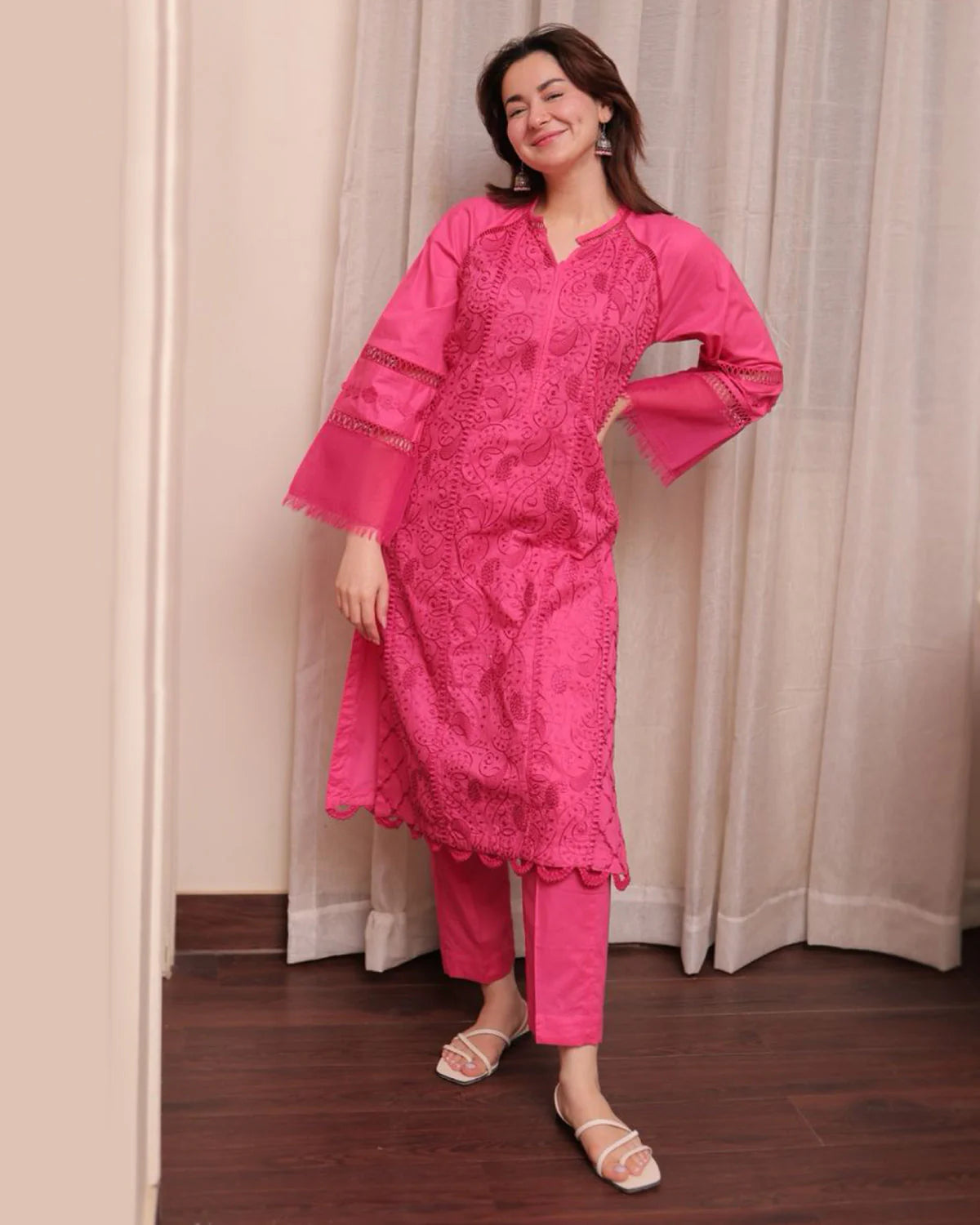 2PCS BIARA BY HANA Dhanak Embroidered Winter Collection ULM- 696