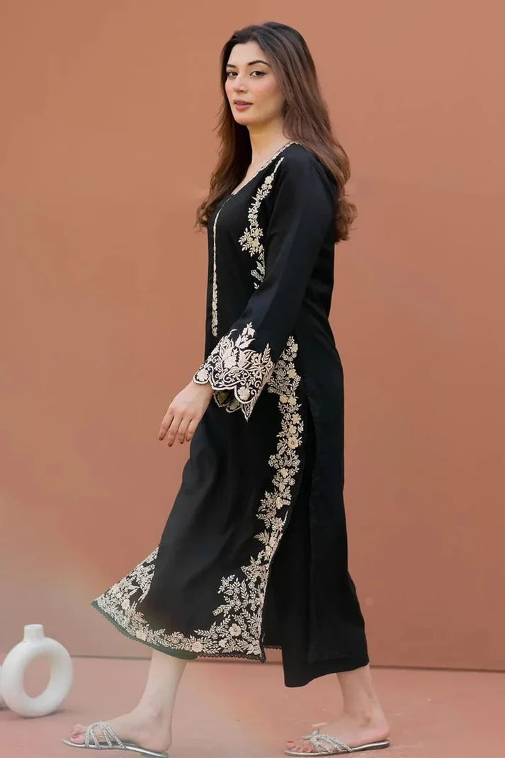 2PCS Dhanak Embroidered Winter Collection ULM-670