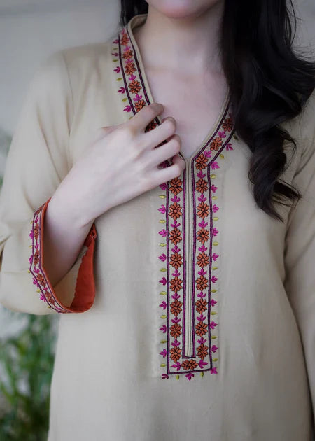 2PCS AISLING Dhanak Embroidered Winter Collection ULM-164