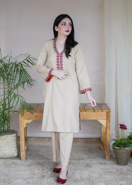 2PCS AISLING Dhanak Embroidered Winter Collection ULM-164