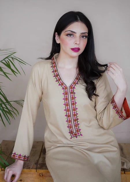 2PCS AISLING Dhanak Embroidered Winter Collection ULM-164