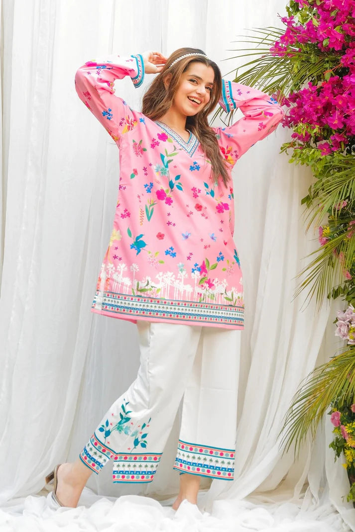 2PCS LULUSAR Silk Digital Printed Winter Collection ULM-876