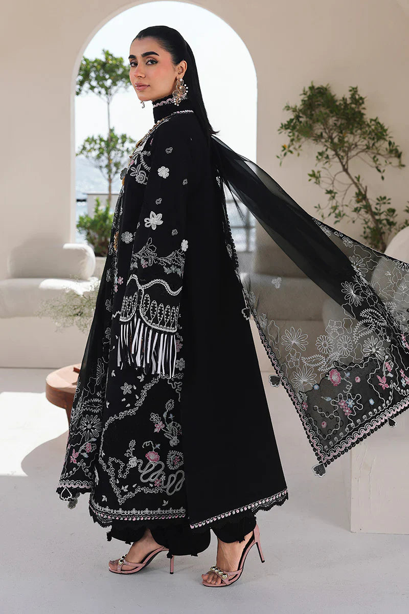 3pc Embroidered lawn Qalamkar QL-309