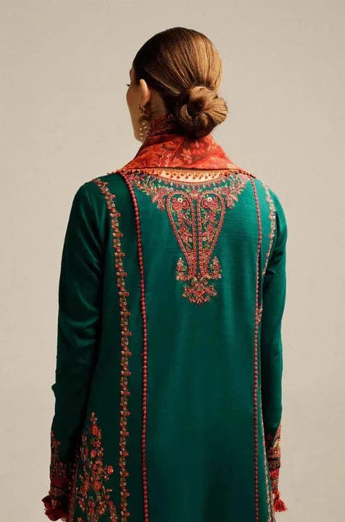 3PCS Hussain Rehar Embroidered Lawn Collection BU -SP-01