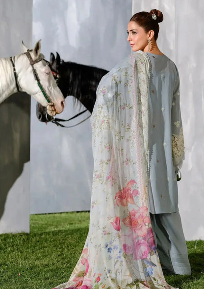 3pc ELAF Embroidered lawn EL-313