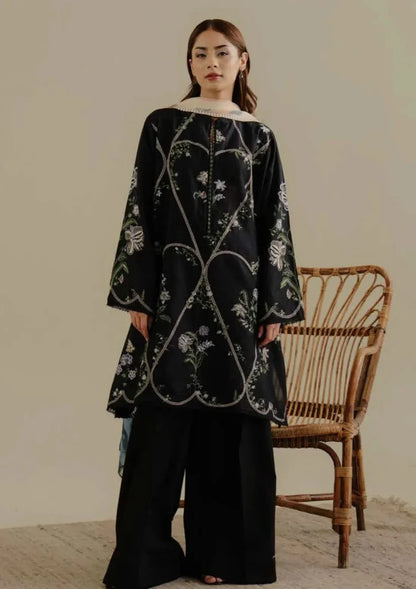 3PCS Sapphire Embroidered Lawn Collection SP-54