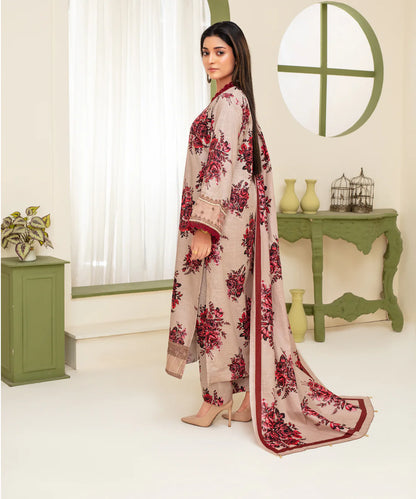 A+ 3PCS CREATION KHADDAR WITH KHADDAR PRINTED SHIRT & TROUSER Winter Collection ULM-917