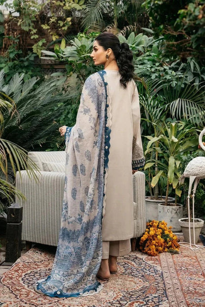 3PCS Sapphire Embroidered Lawn Collection ET-98