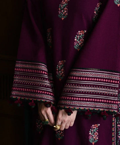 3PC Embroidered Shirt with Embroidered Dupatta - 5168 - Sapphire Studios