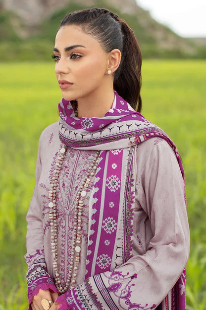 A+ 3PCS Sapphire Embroidered Dhanak Winter Collection SPW-932