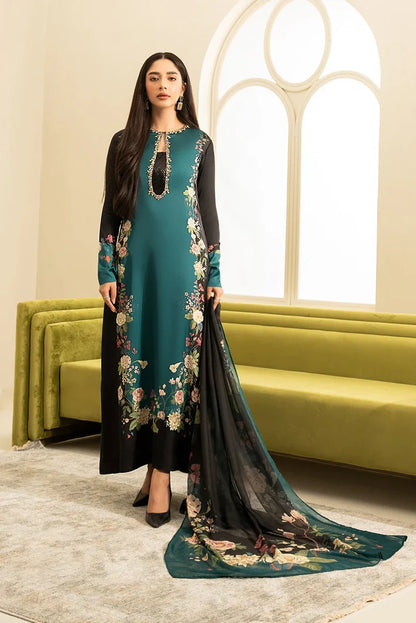 A+ 3PCS LULUSAR Silk Digital Printed Winter Collection ULM-868