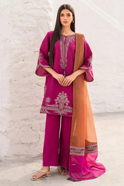 3PCS Sapphire Embroidered lawn Collection LM-31