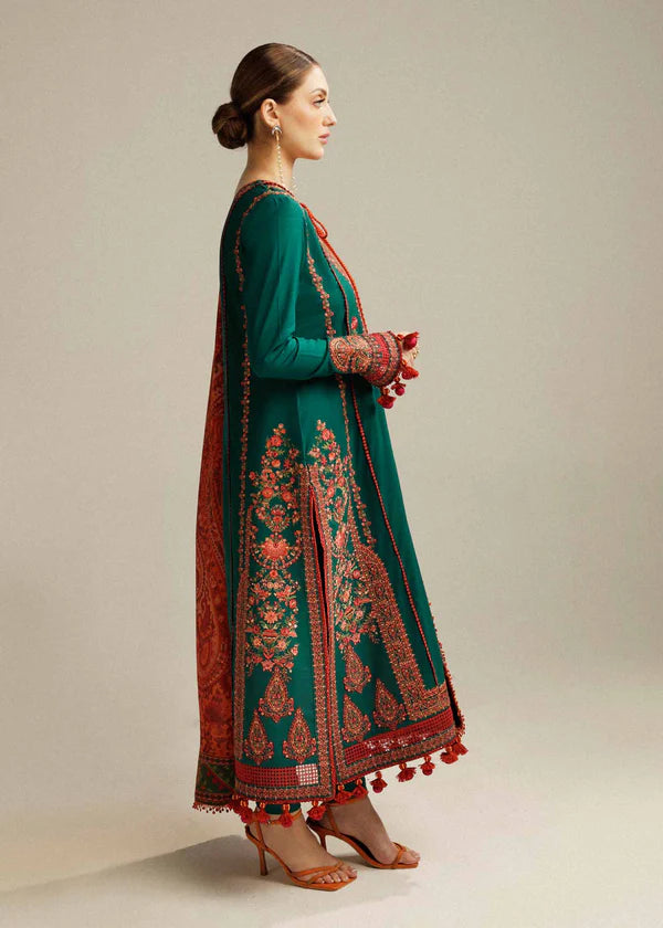 3PCS Hussain Rehar Embroidered Lawn Collection BU -SP-01