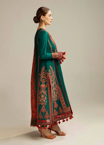 3PCS Hussain Rehar Embroidered Lawn Collection BU -SP-01