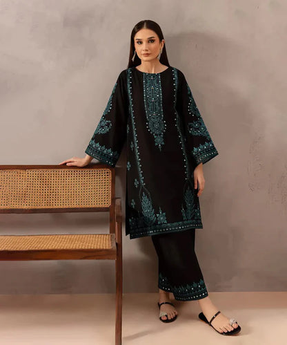 2PCS Dhanak- Embroidered Winter Collection ULM- 3369