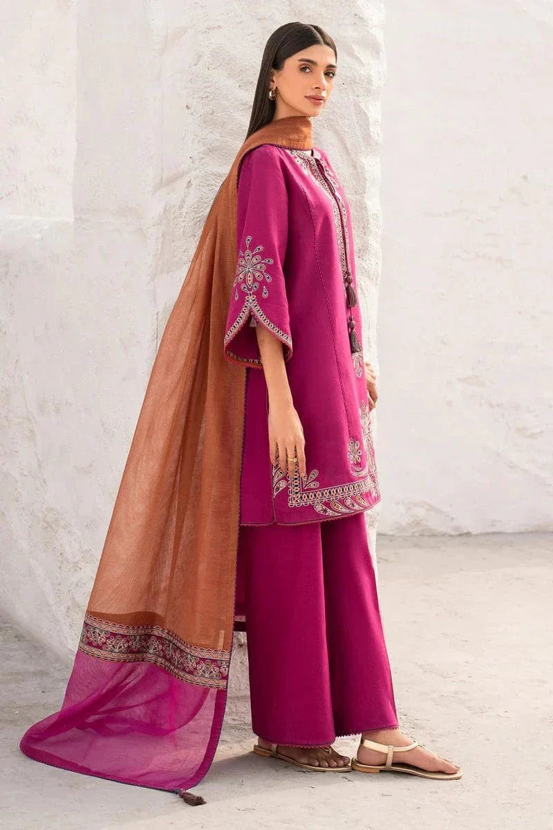3PCS Sapphire Embroidered lawn Collection LM-31