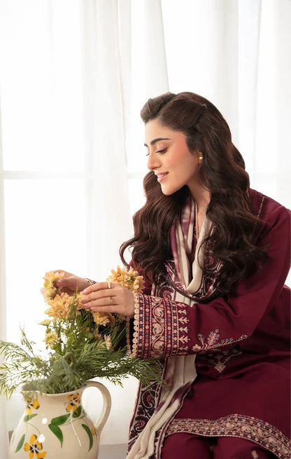 Maria-B Embroidered lawn 3PC MB-356