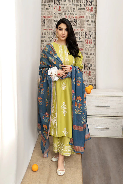 3PCS Urge Embroidered Lawn Collection BULM-UR-720